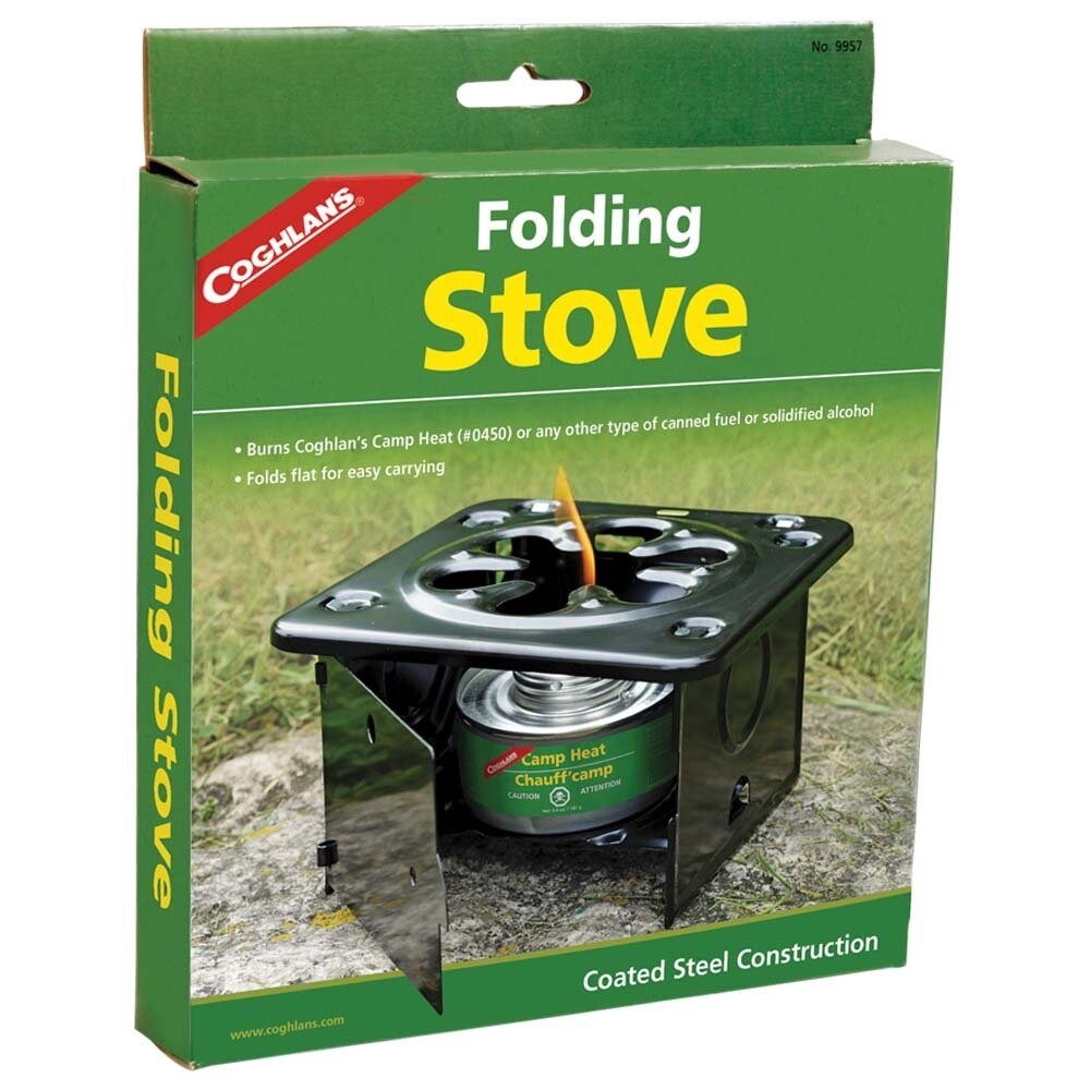 Coghlans Folding Stove, Provides Durability And Stability When Cooking At Camp