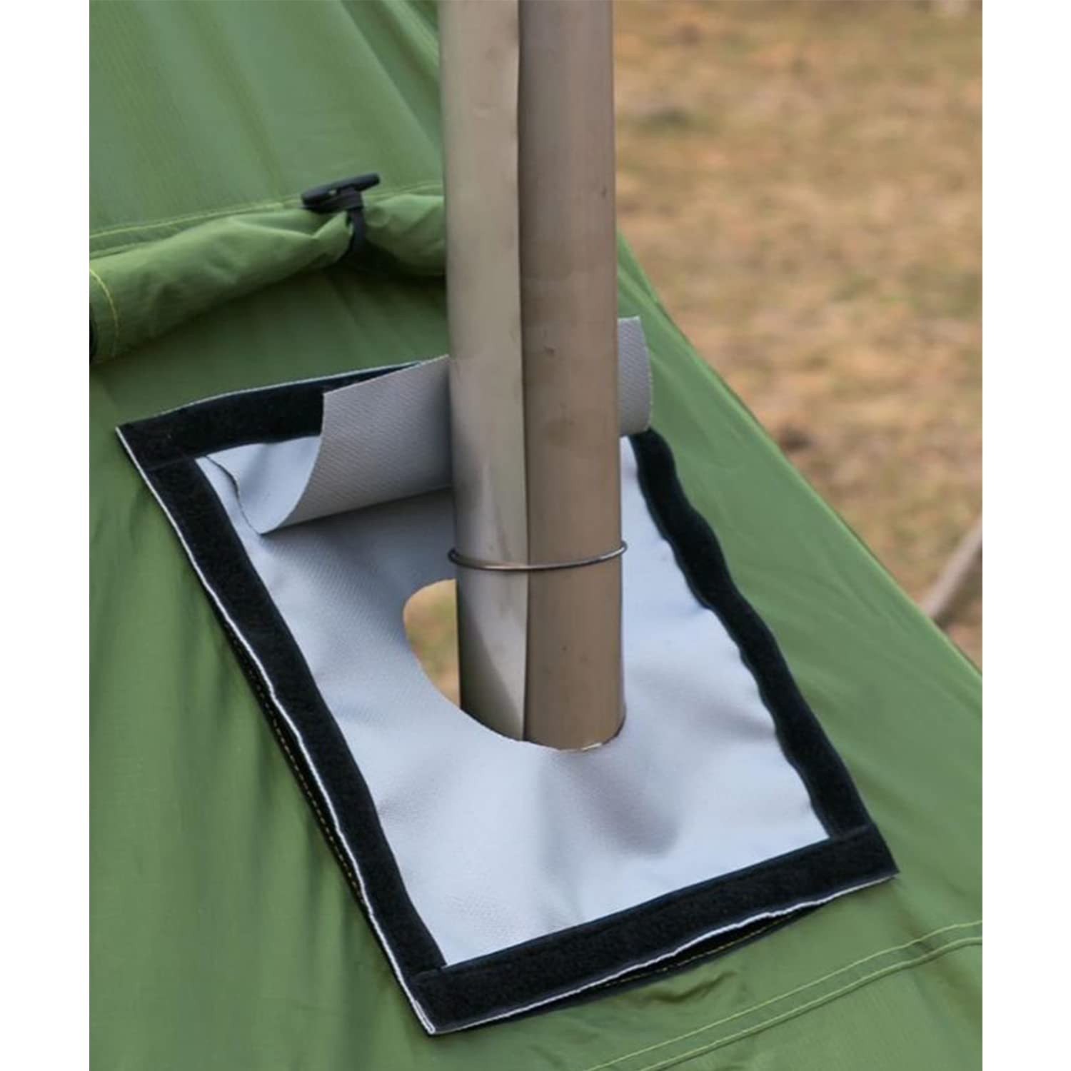 FireHiking Hot Tent Stove Jack 9″ x 7.8″ with x 7.8″/ 23cm *20cm, Black