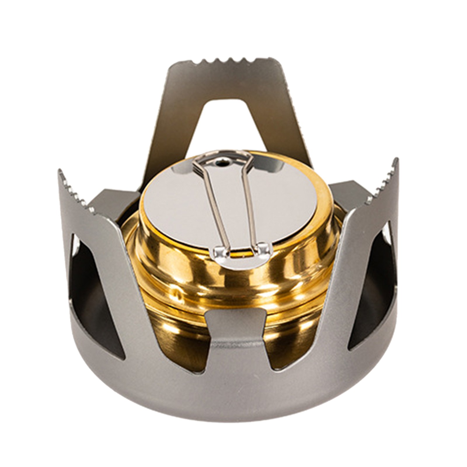 Portable Mini Alcohol Stoves Outdoor Alcohol Burner Camping Hiking Furnace