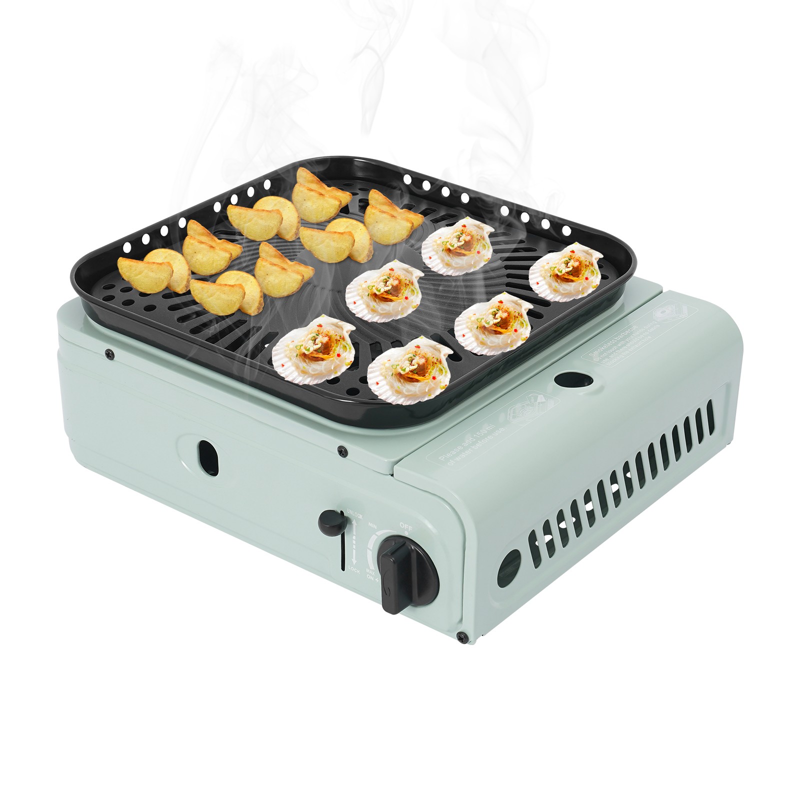 Camping Grill Stove Portable Outdoor Camping Grill Gas Stove Tabletop Stove