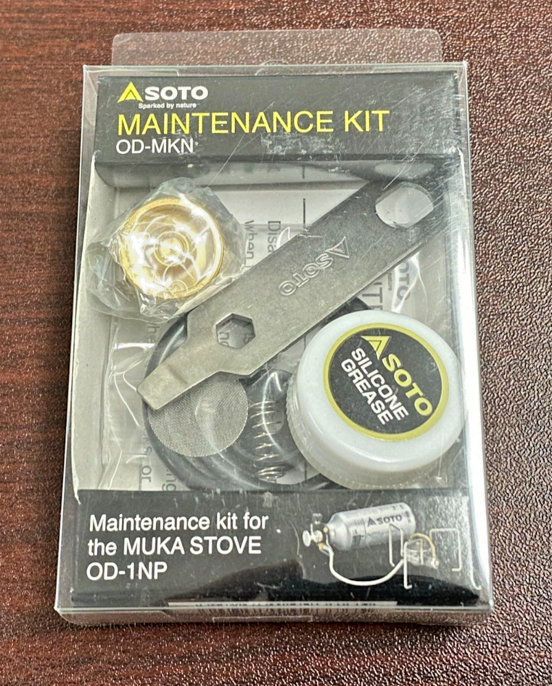 NEW SOTO MUKA STOVE MAINTENANCE KIT SERVICE KIT SPARE PARTS OD-MKV FOR OD-1NP