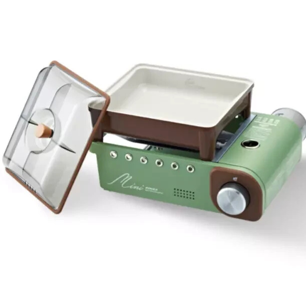 Kovea Retro All-in-One System Cooking Mini Gas Stove – Compact Camping Solution