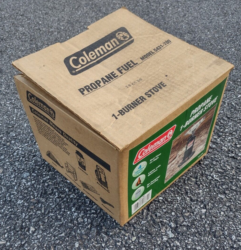 Coleman 1-Burner Propane Stove Camping Gear