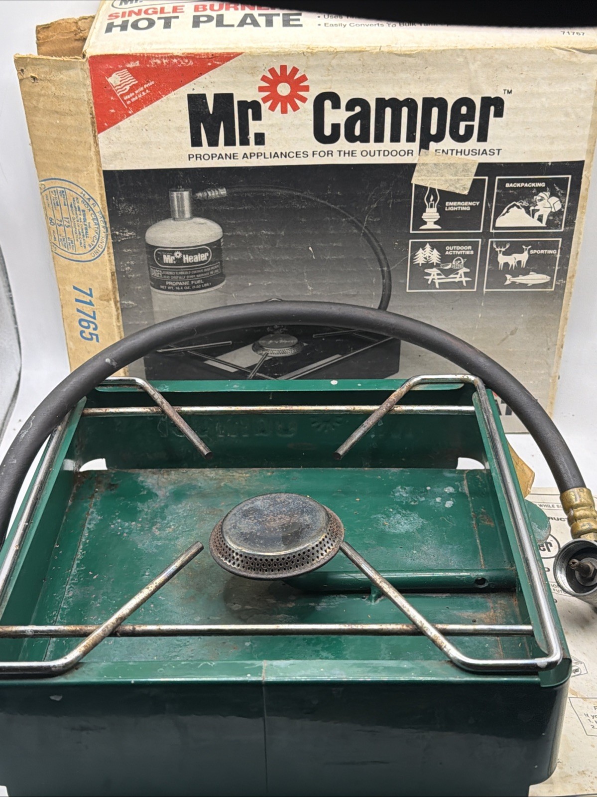Mr. Camper Camping Single Burner Propane Stove, Tested