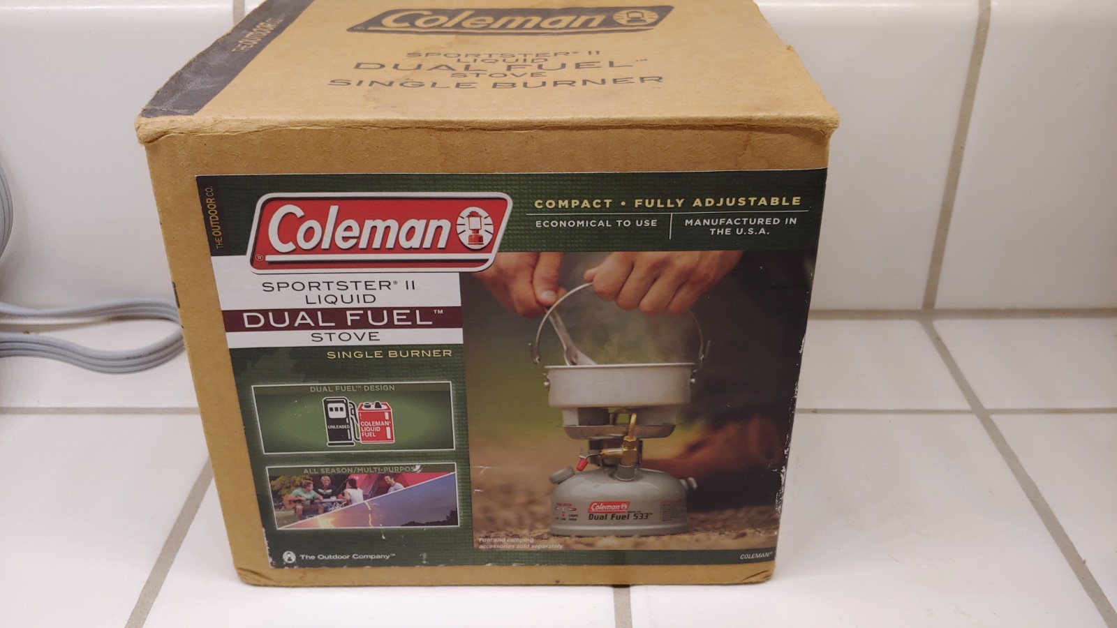 Coleman Sportster II Dual Fuel Camping Stove USA