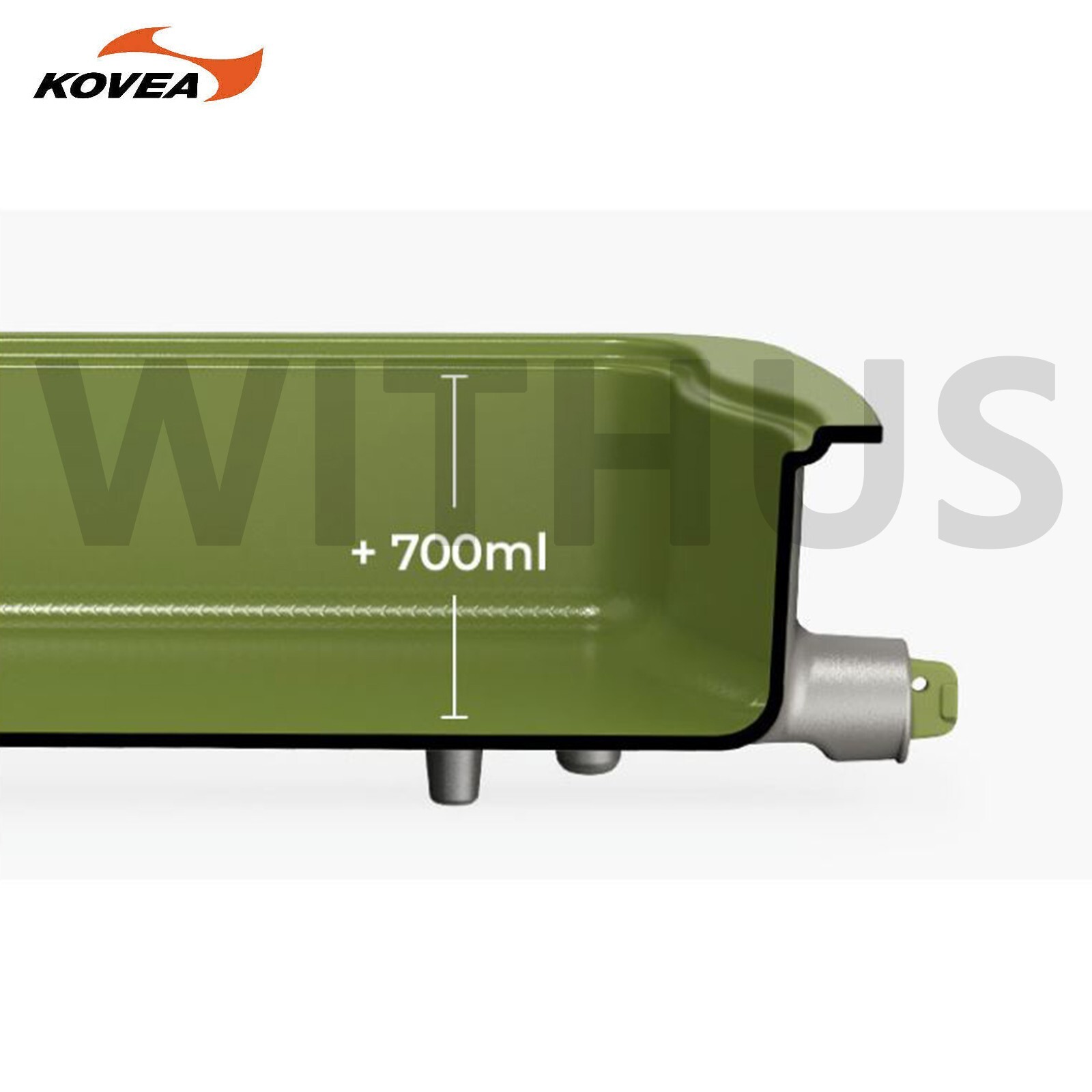 KOVEA Guibada CERAMIC 3WAY All-in-one Olive green Multi Stove Grill & Carry Bag