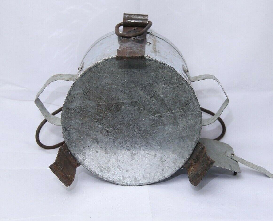 Vintage Iron Sigdi Angeethi: Traditional Indian Stove, Heater & Ashtray