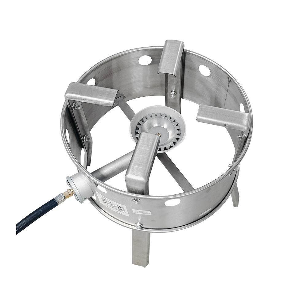 12″ Stainless Steel Burner 20″ Comal Set Cooking Pan Comal Burner Stand Stove