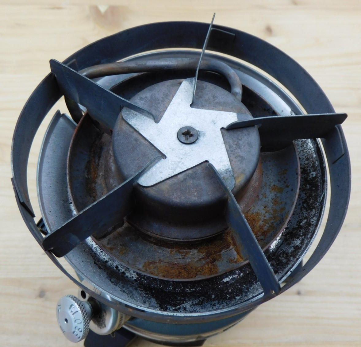 Coleman Peak 1 Multi Fuel Single Burner Stove Model 550B Untested