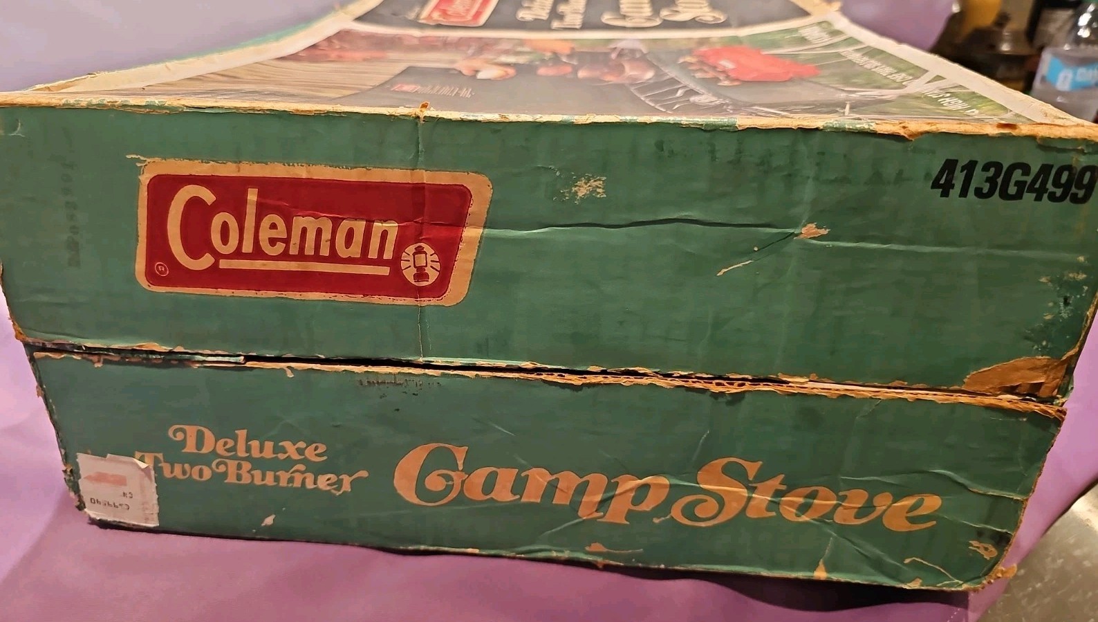 Coleman Model 413H 413H499 2 Burner Camp Stove New Old Stock SEALED BOX