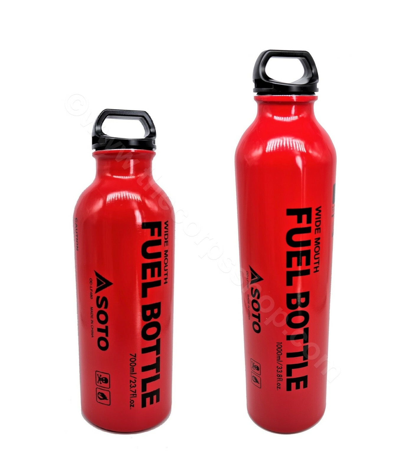 SOTO WIDE MOUTH FUEL BOTTLE FOR MUKA STOVE 3 SIZES .4L / .7L / 1L AVAILABLE