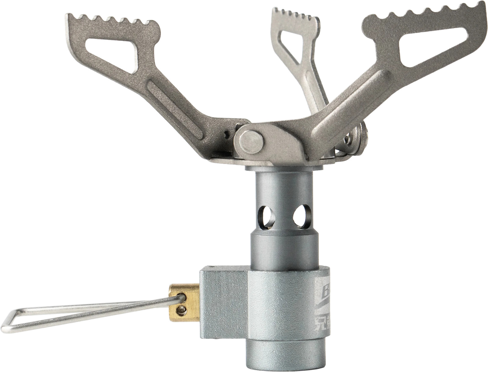 3000T Titanium Mini Gas Stove 25G Folding Pocket Burner Hiking Camping