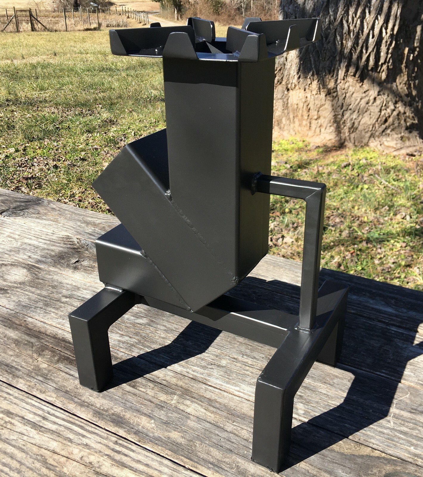 Minuteman “K” Rocket Stove