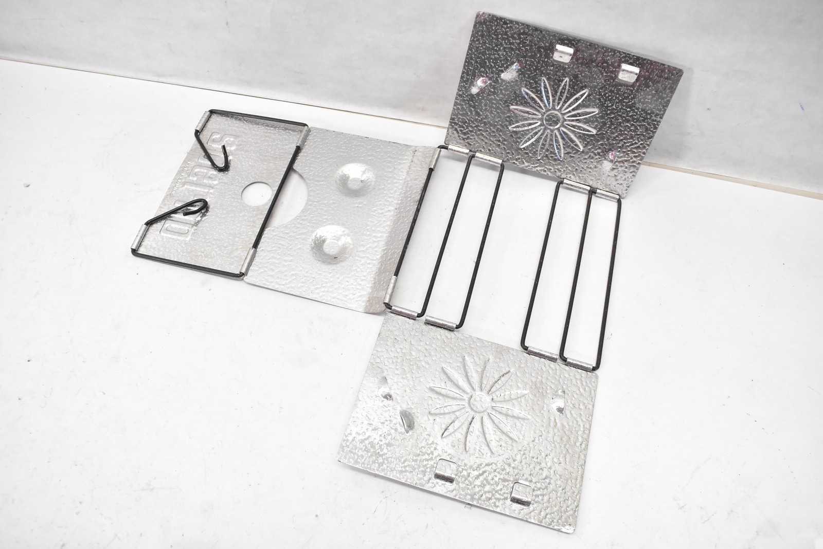 Sterno Folding Stove Compact Silver 1 Burner Foldable Camping Indoor Outdoor
