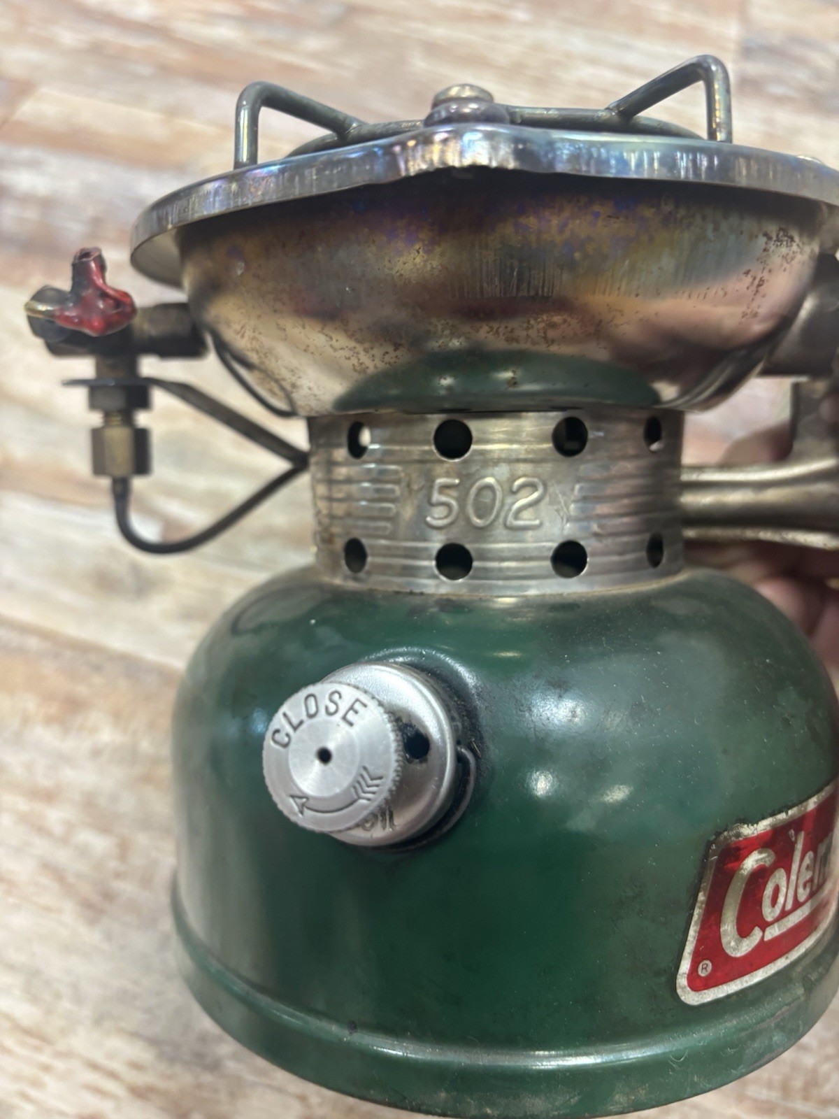 Vintage COLEMAN 502-700 SPORTSTER Portable Camp stove in original box 1976