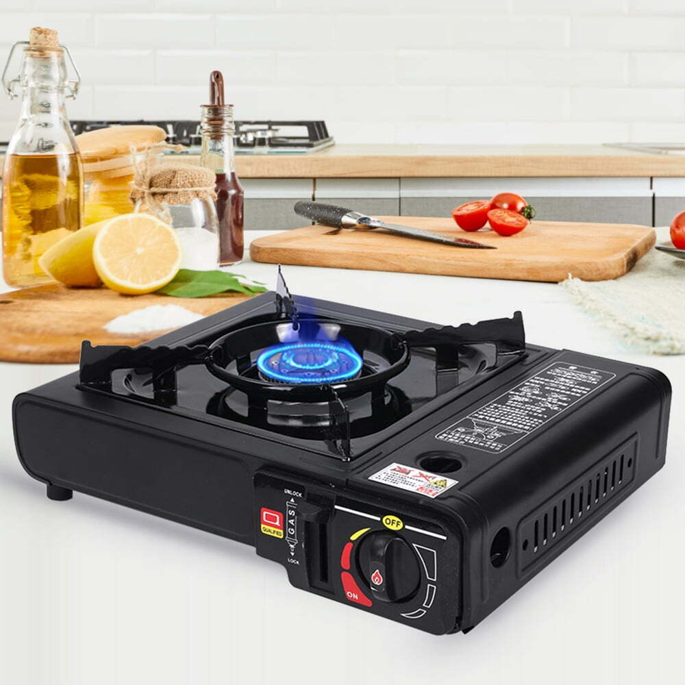 Portable 2900W Butane Gas Stove Outdoor Camping Cooker for Travel & Hiking