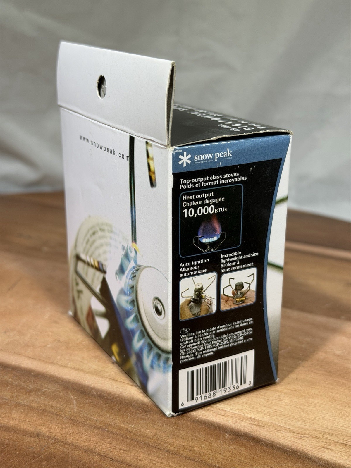 Snow Peak GigaPower Auto Igniter Lightweight Backpacking Stove Giga Power