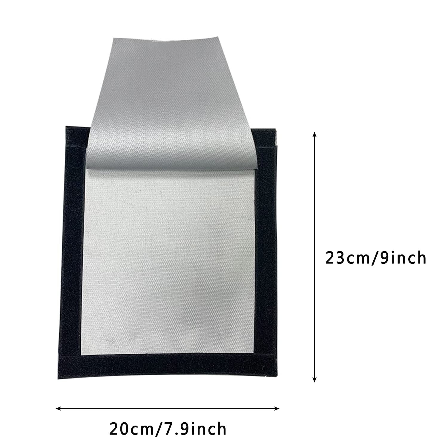 FireHiking Hot Tent Stove Jack 9″ x 7.8″ with x 7.8″/ 23cm *20cm, Black