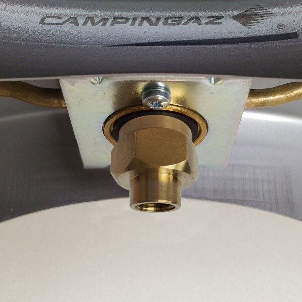 Gas Converter Campingaz R907 R904 R901 cylinder to EN417 Fuel Canister Adapter