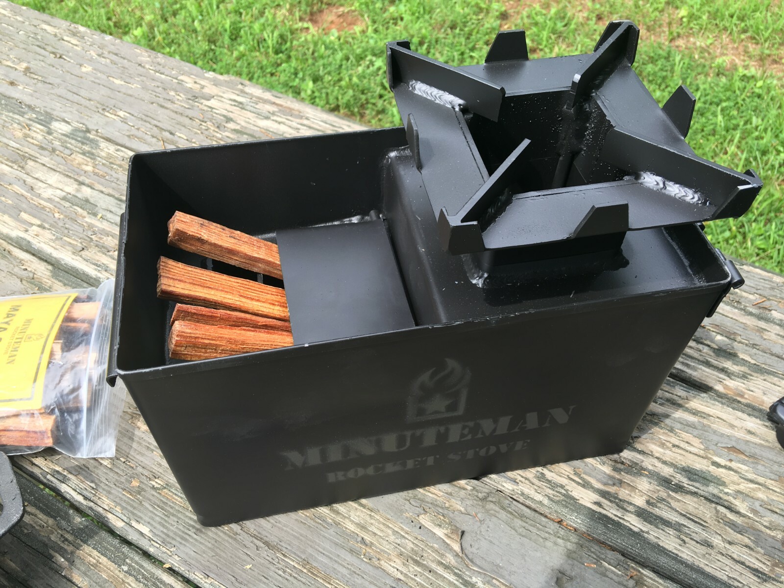 Minuteman Rocket Stove
