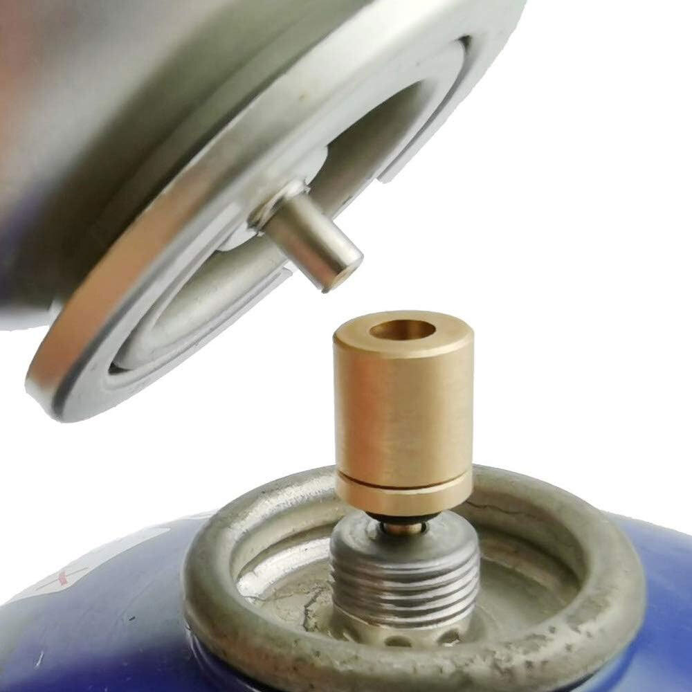 1Pc Gas Canister Tank Refill Adapter Stove Cylinder Butane For BBQ 1.7*0.8cm