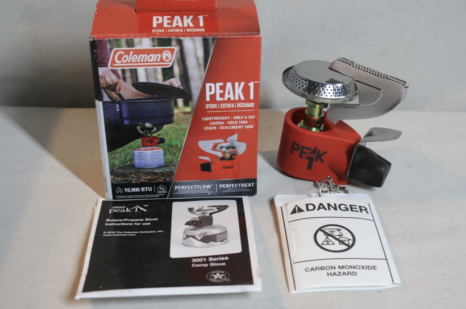 New Coleman Peak 1 3001 Series 10,000 BTU Stove!