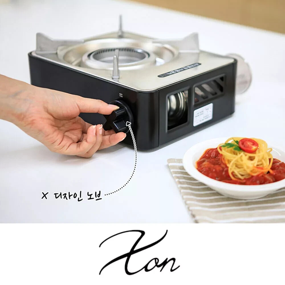 Kovea Cube Stainless Mini Gas Stove – Compact Indoor/Outdoor Cooking Solution