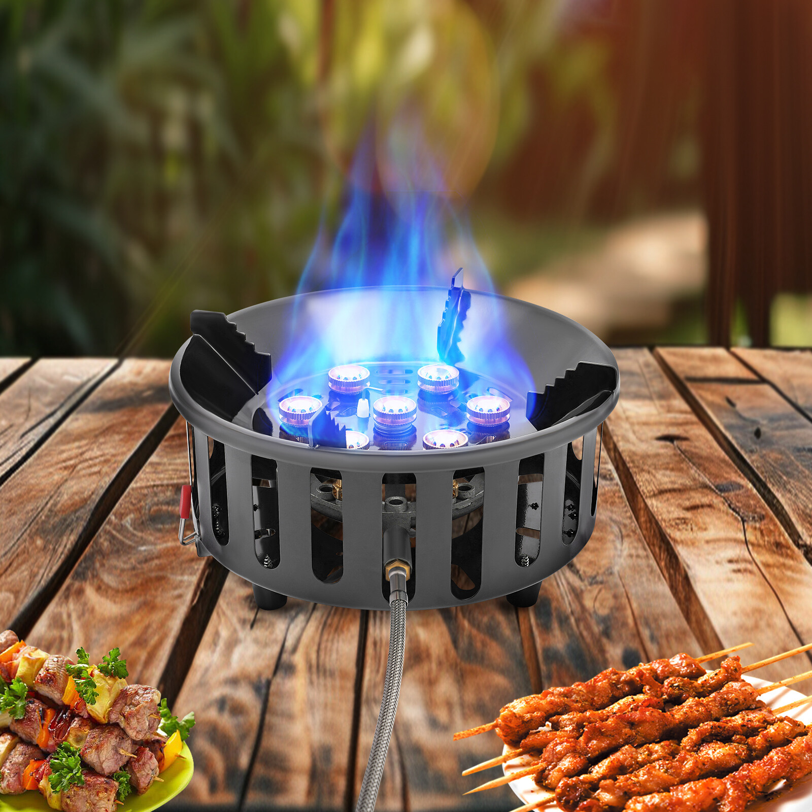 Propane Burner Single Propane Stove Windproof Gas Stove for Outdoor Cooking