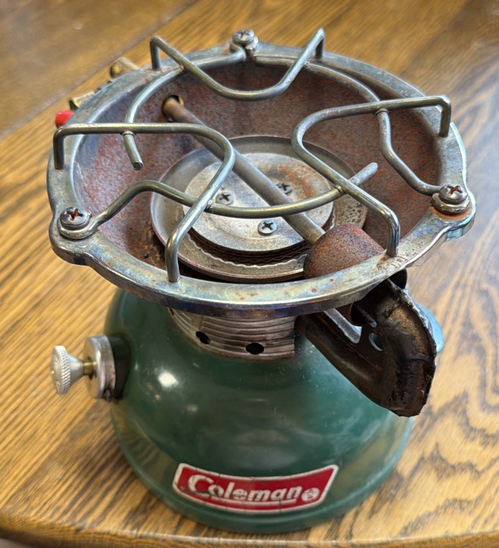 Coleman Camping Cook Stove Single Burner Model 502 TESTED