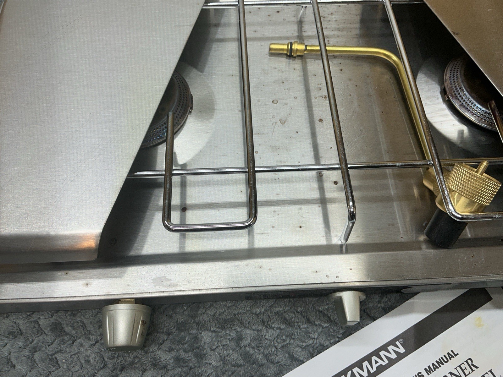 Brinkmann 2 Burner Stainless Steel Propane Camping Stove Grill Tested