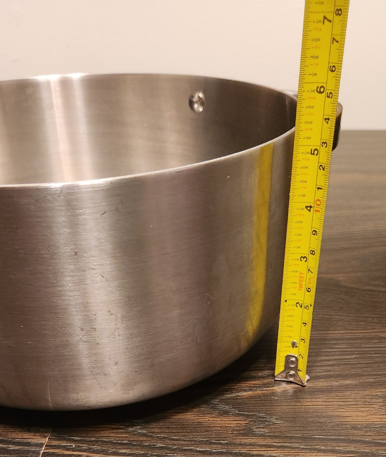 Caraway Stainless Steel Dutch Oven (6.5 Qt) 5-Ply Stainless Steel – Oven Safe
