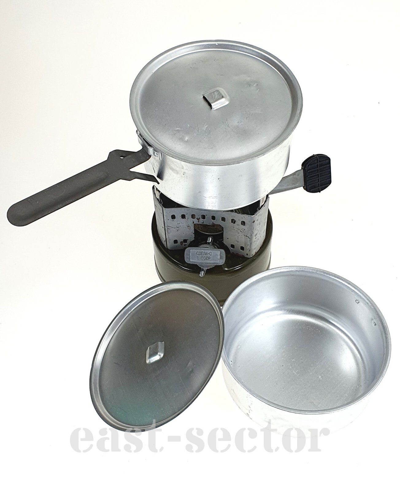 Original Vintage Camping Fuel Stove Set SHMEL-2 Russian Soviet Multifuel Alcohol