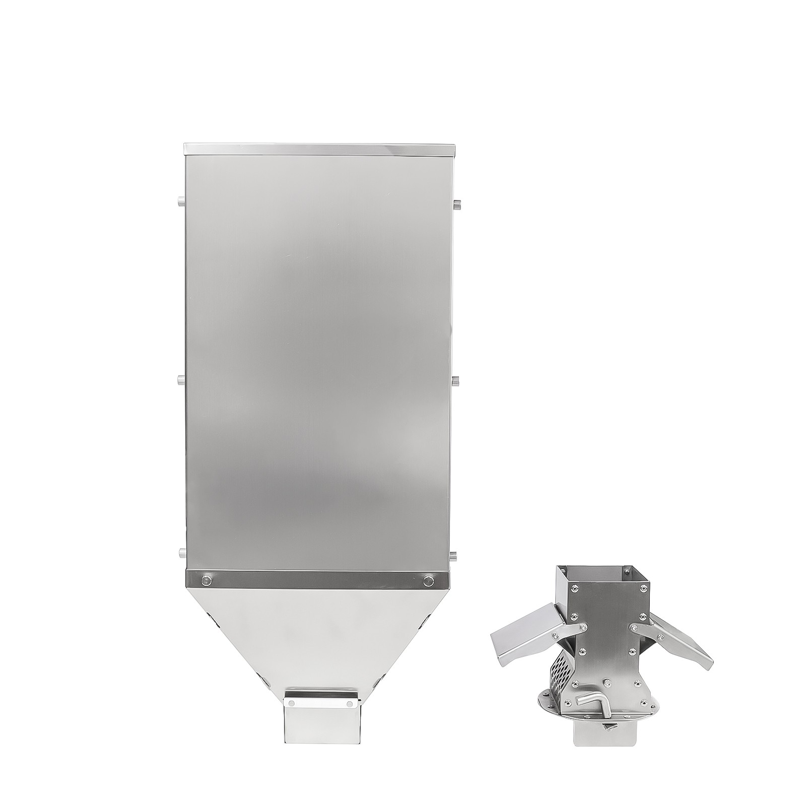 SOTECH Outdoor Pellet Stove Tent Large Silver Camping Stove with Burner & Bin
