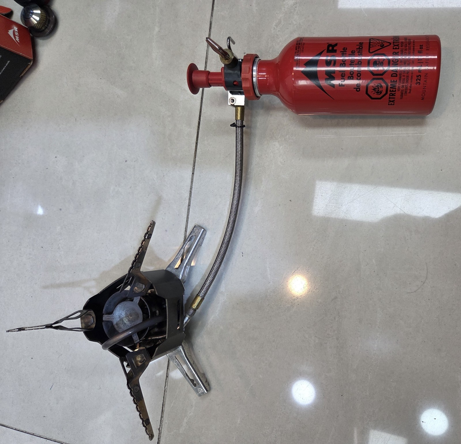MSR XGK EX Stove – With Service Kit , Silent cap