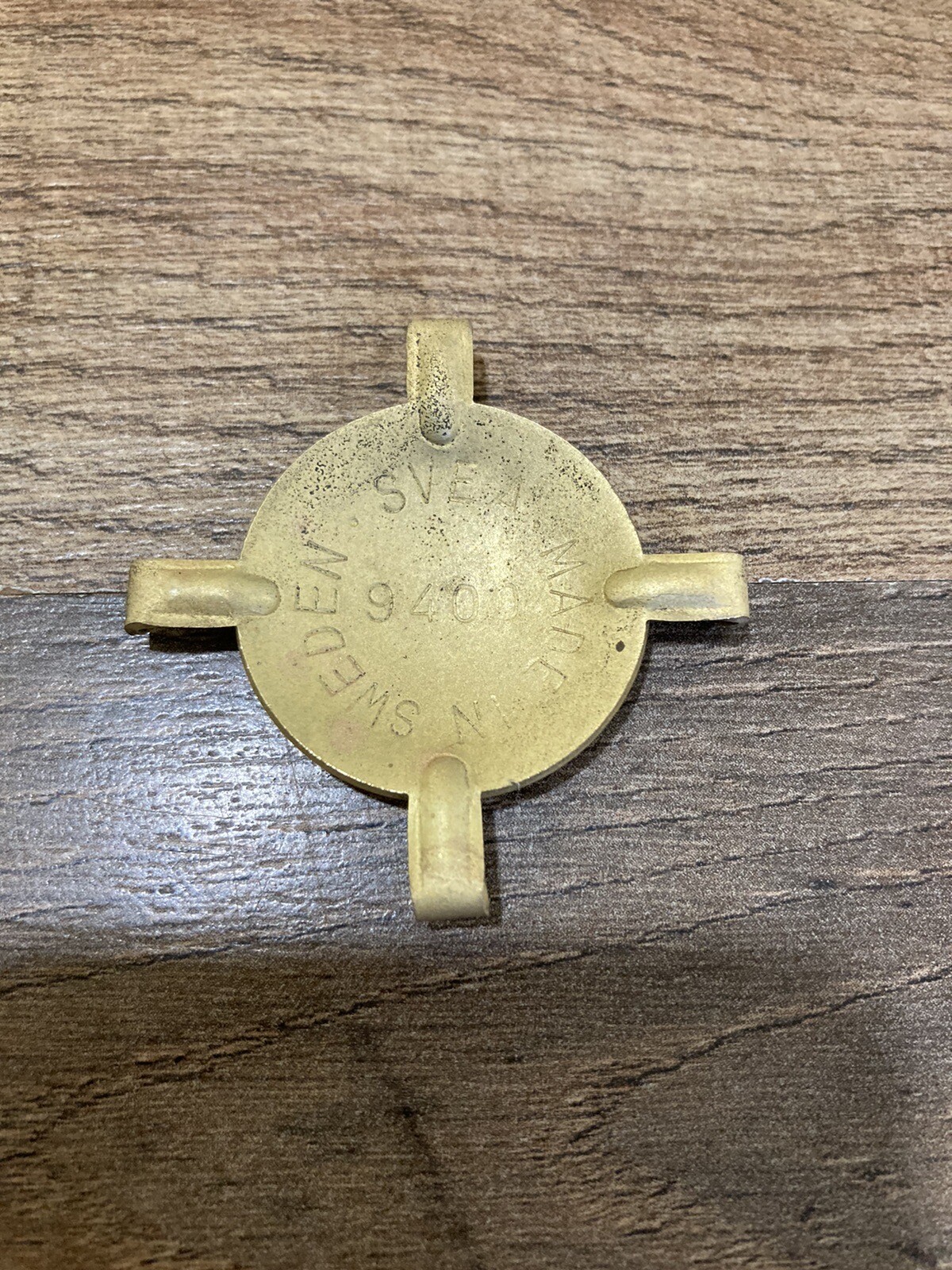 SVEA 123 Optimus STOVE Heavy duty Brass Max Sievert Flame spreader Burner plate