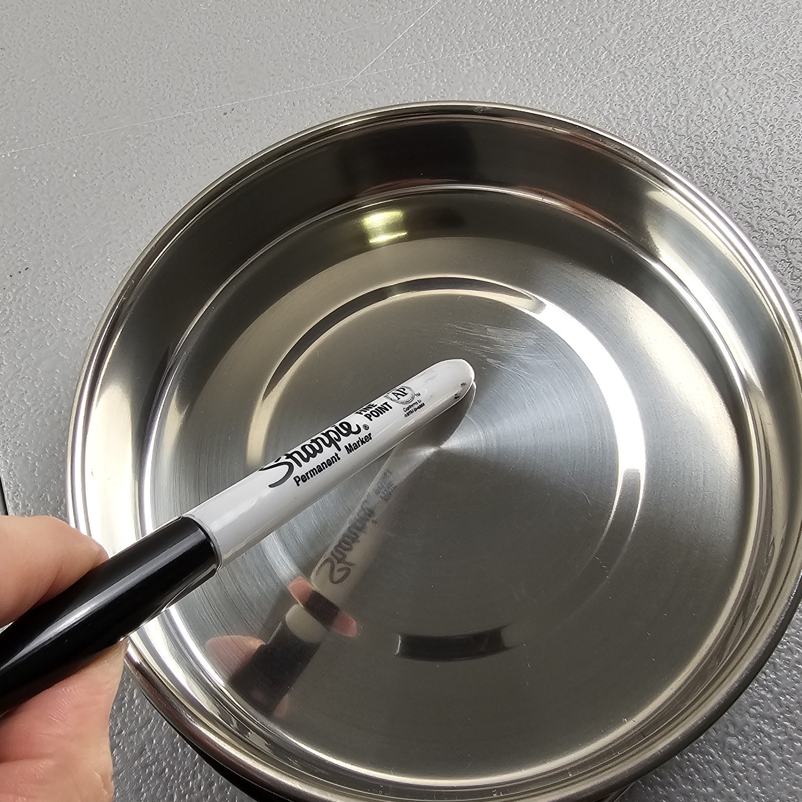 Outdoor Camping Cookware Stainless Steel Cooking Picnic Bowl Pot Pan (S4)