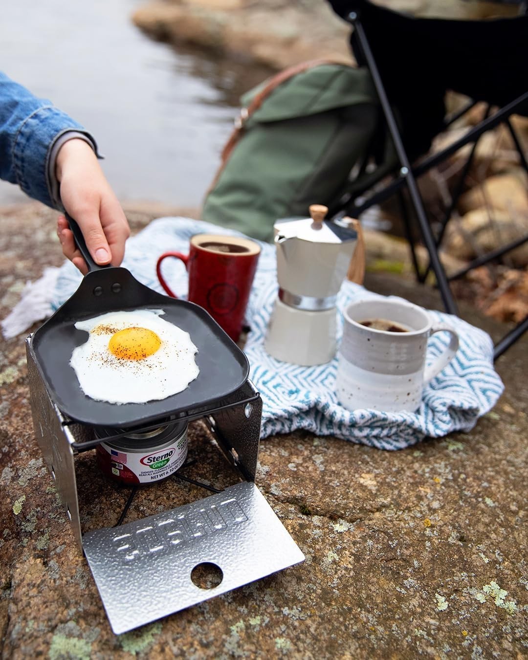 Foldable Portable Camping Stove – Easy-to-Assemble Outdoor Cooking Stove for …