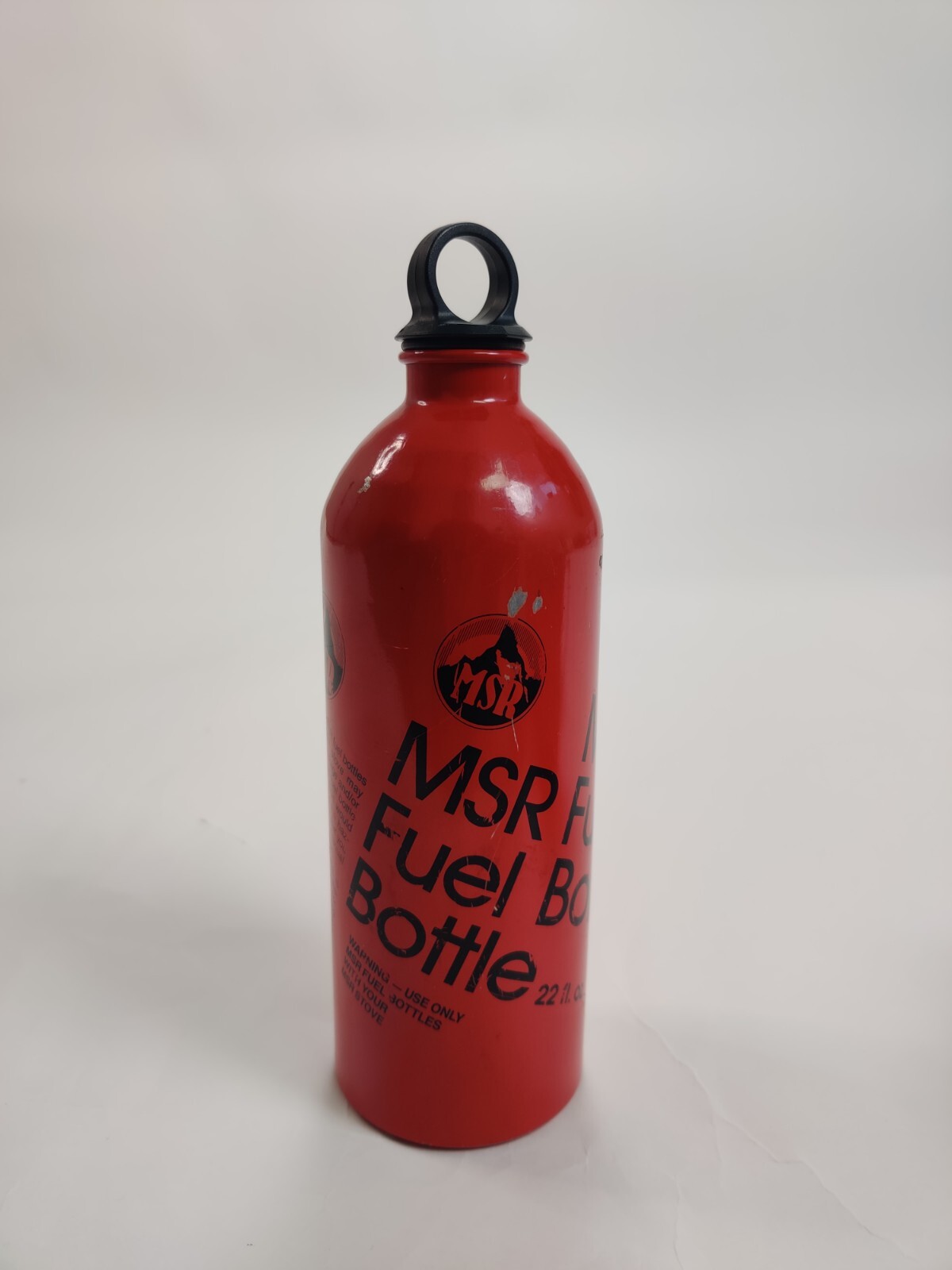 MSR Red Fuel Bottle 22oz Mountain Safety Research for Camp Stoves Usa Made
