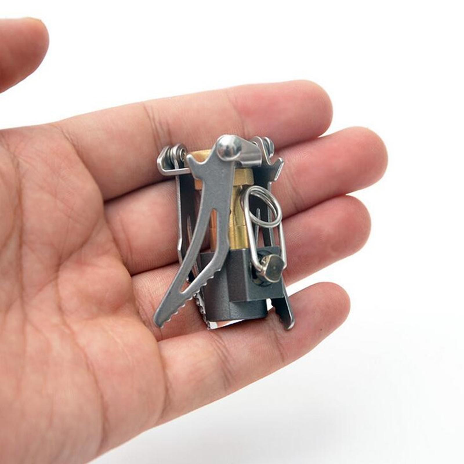 3000W Folding Mini Ultralight Outdoor Camping Cook Burner Gas Stove Strong Power