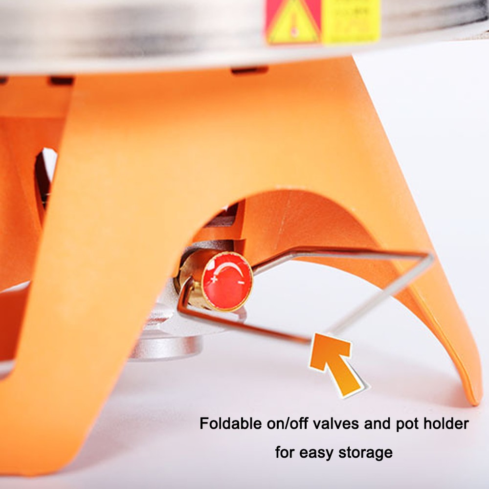 Outdoor Camping Metal Stoves Portable Picnic Barbecue Furnace Windproof QLXT