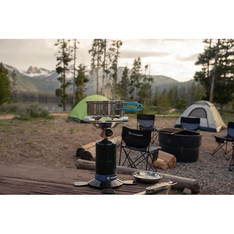 10,000 BTU Propane Stove Anti-Clog Burner Portable Gas Cooking Stove DuraBase US