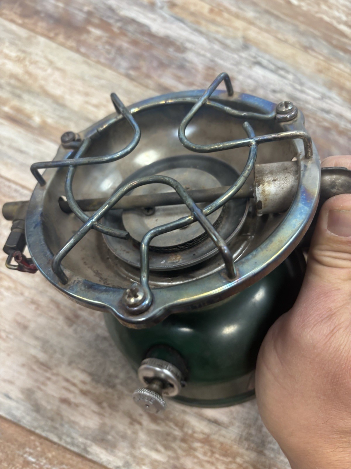 Vintage COLEMAN 502-700 SPORTSTER Portable Camp stove in original box 1976