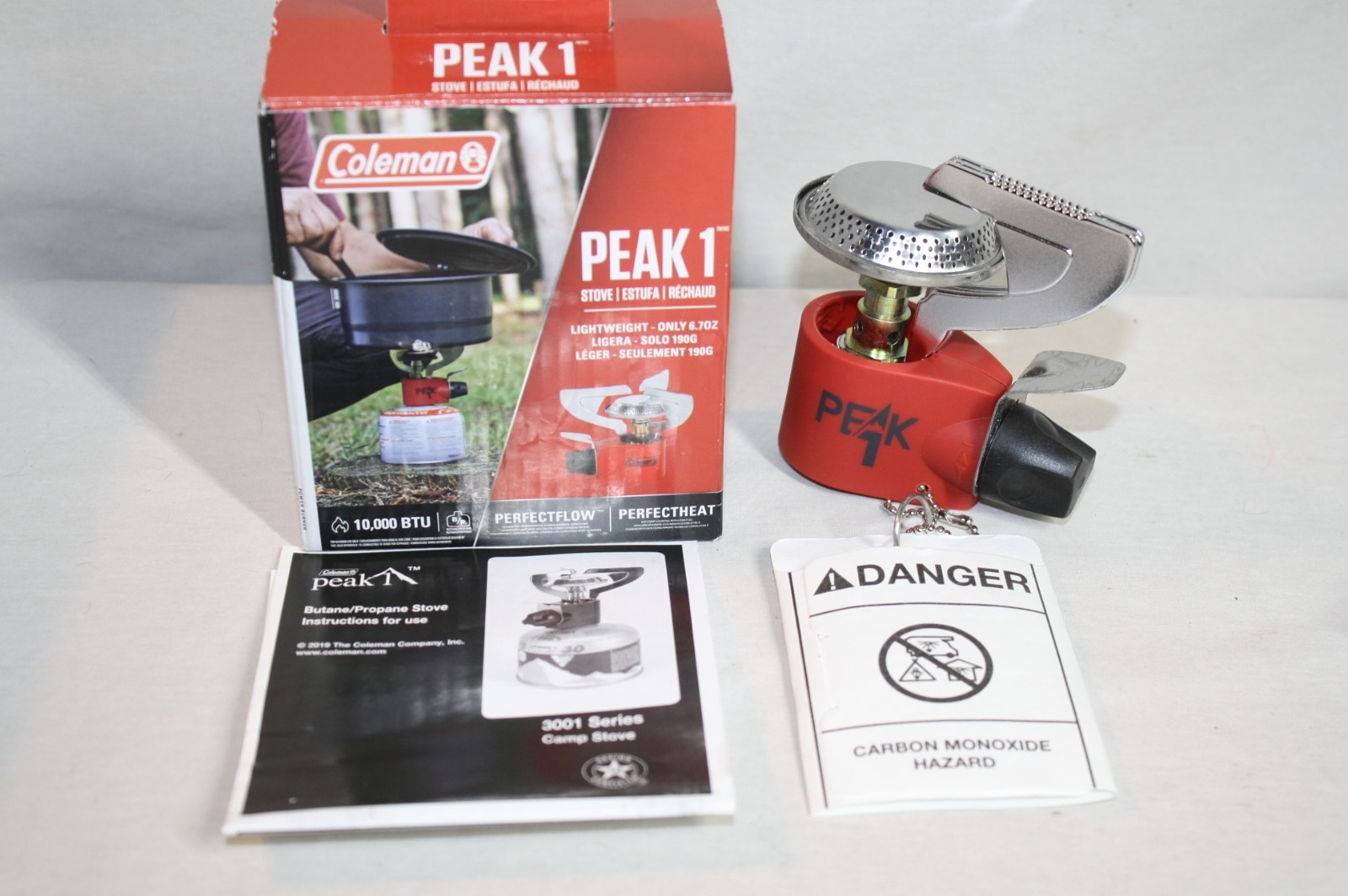 New Coleman Peak 1 3001 Series 10,000 BTU Stove!