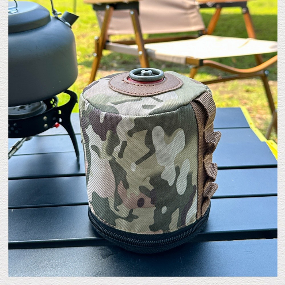 Portable Gas Canister Storage Pouch For Outdoor Camping