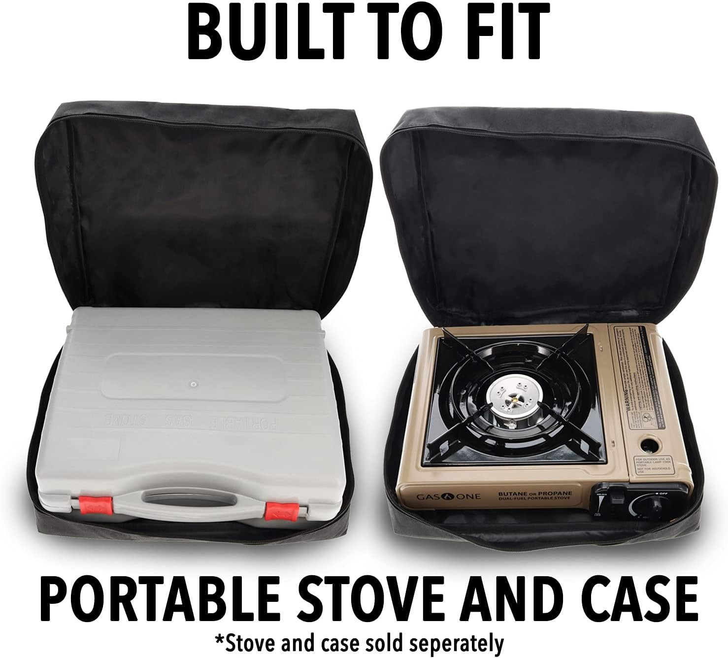 50490 Portable Camping Stove Carry Bag for Portable Butane Stoves and Dual Fuel