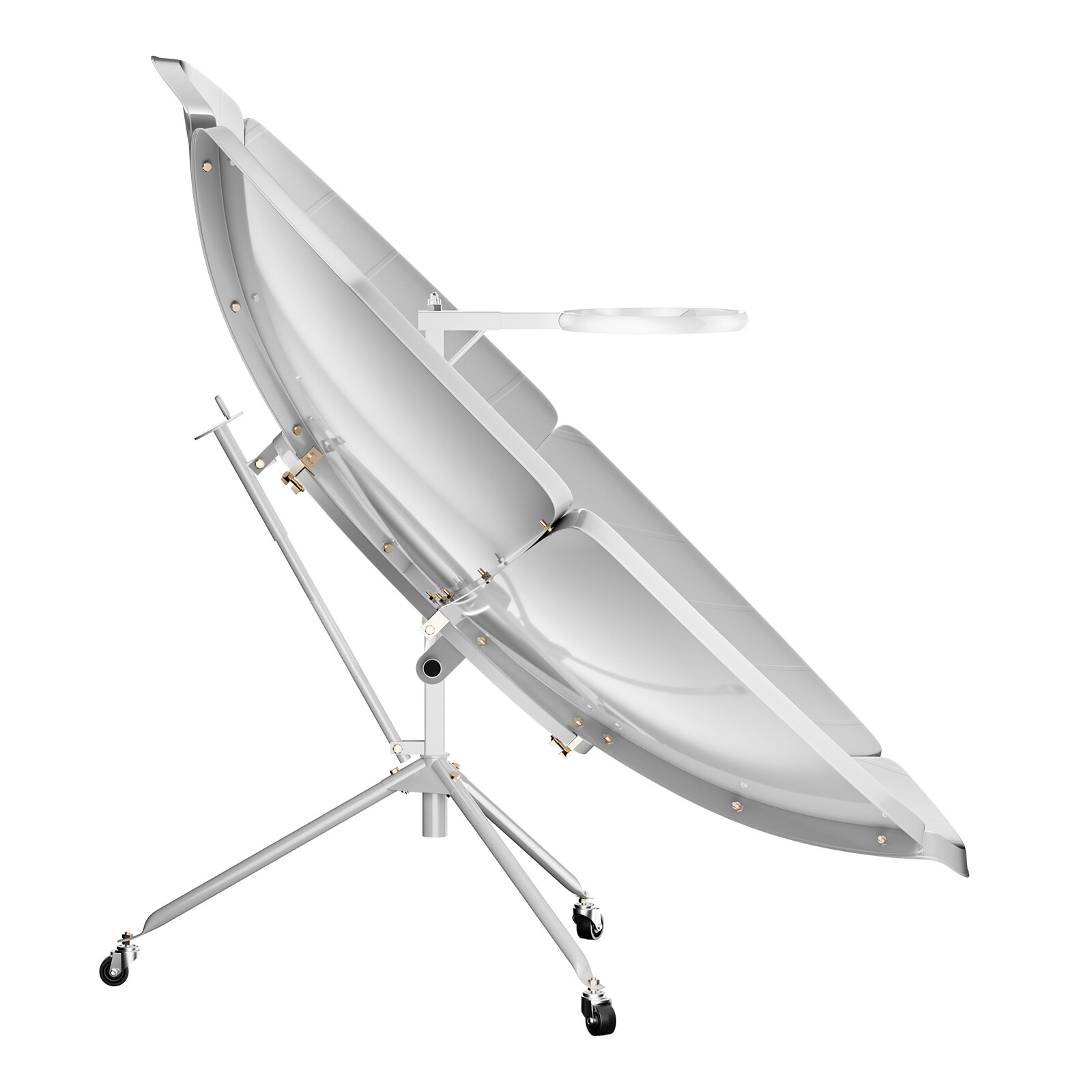 Parabolic Solar Cooker High Efficiency Sun Oven 700-1000°C Outdoor Camping 1800W