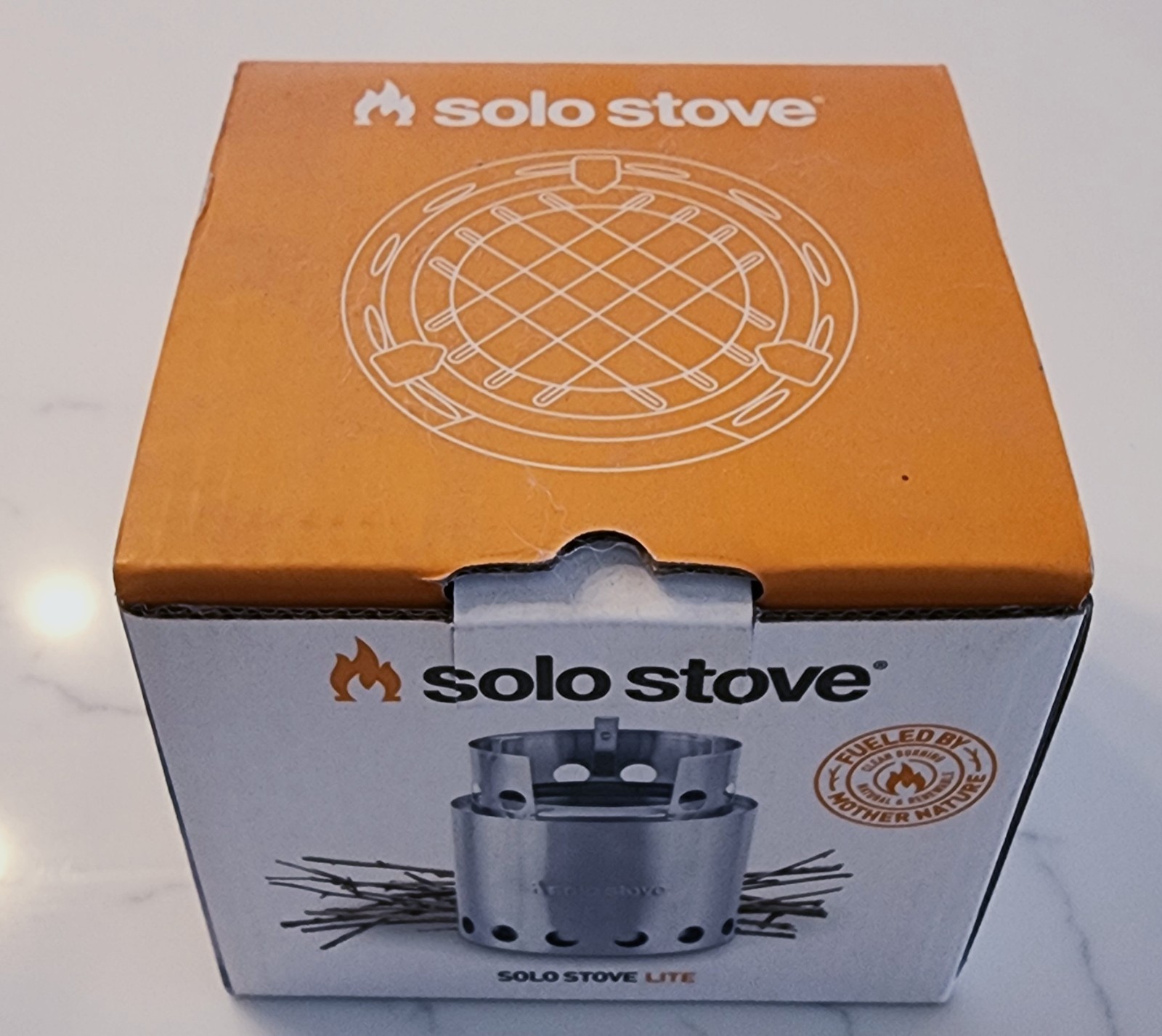 Solo Stove Lite Wood Burning Steel Stove Low Smoke Backpacking Camping New NIB