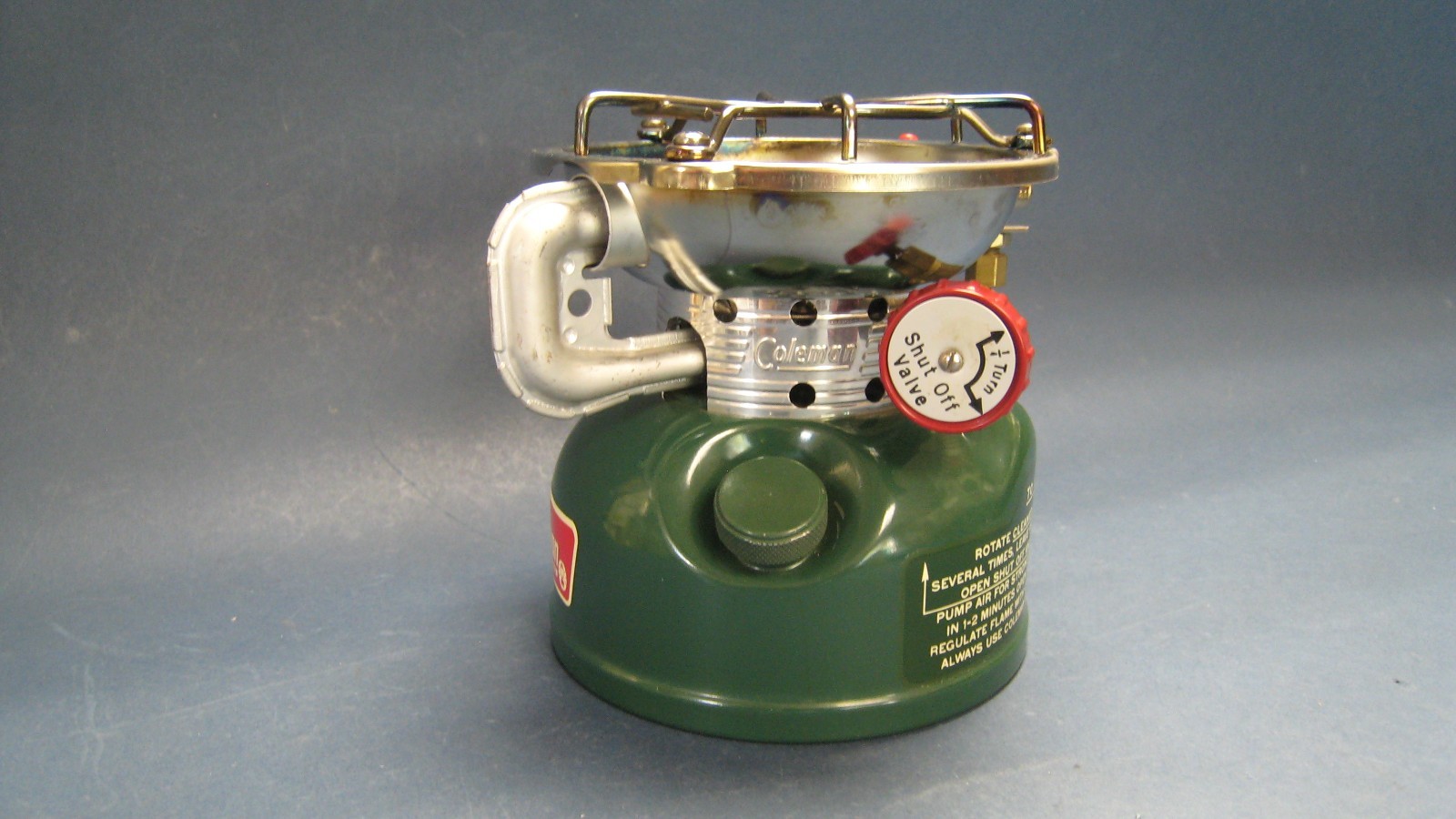 Vintage Coleman Sportster 502 Camp Stove w Box & papers Working & Excellent 1965