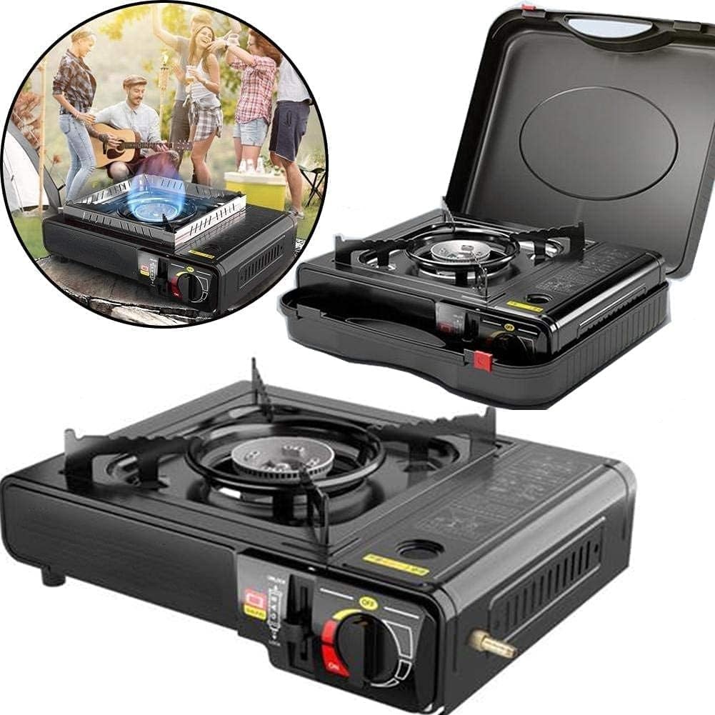 Dual Fuel Stove with Butane & Propane Compatibility Portable Camping Stove