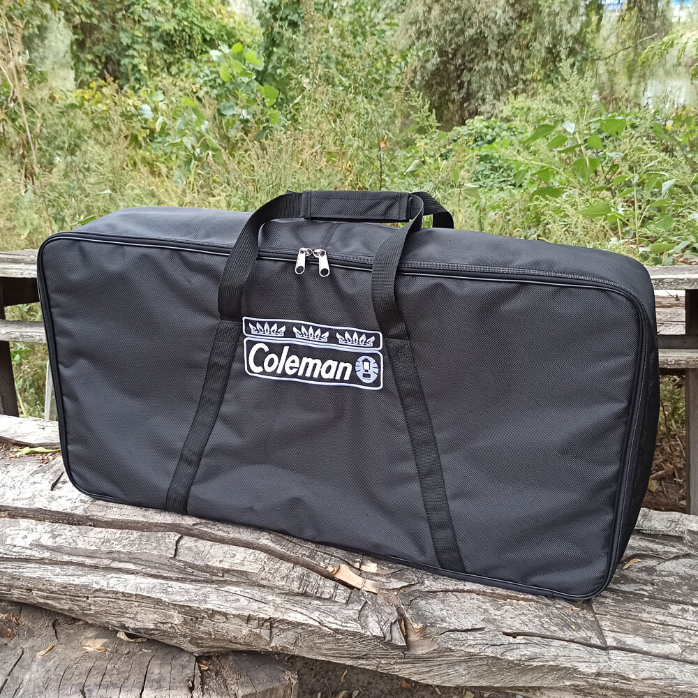 Bag Coleman 426 Carry Case Soft Cover Three Burner Camp Stove Traveling Storage